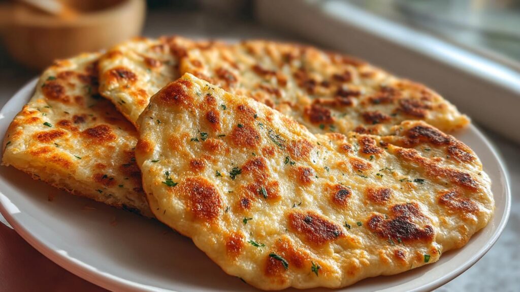 Keto Fantastic Garlic Flatbreads