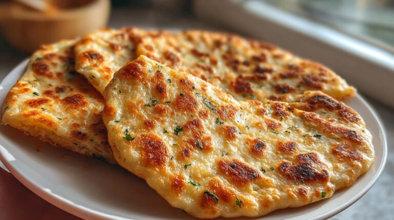 Keto Fantastic Garlic Flatbreads