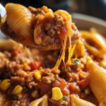 Slow Cooker Taco Pasta