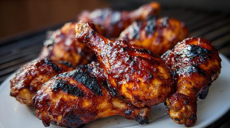 bbq grilled chicken drumsticks