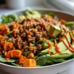 buffalo ground turkey bowl
