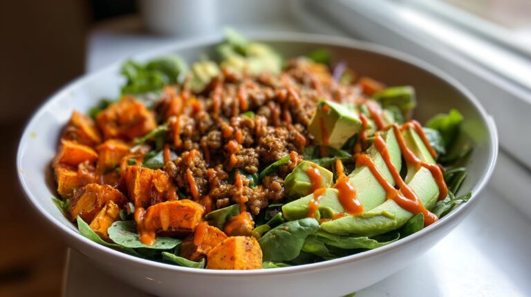 buffalo ground turkey bowl