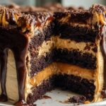 chocolate peanut butter cake