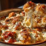 cottage cheese chicken parm bowl