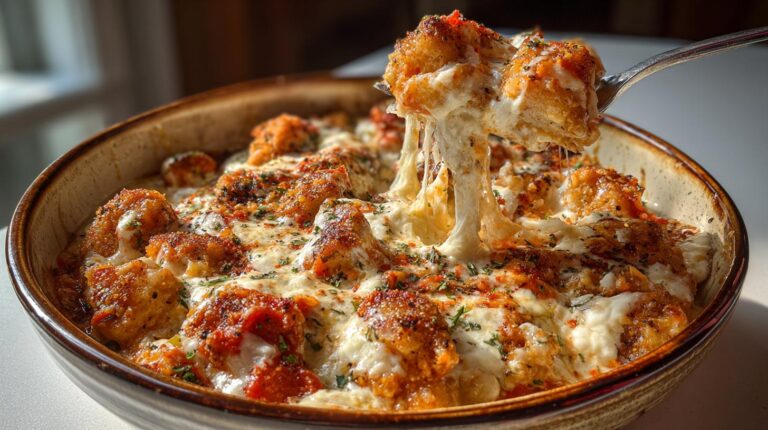 cottage cheese chicken parm bowl