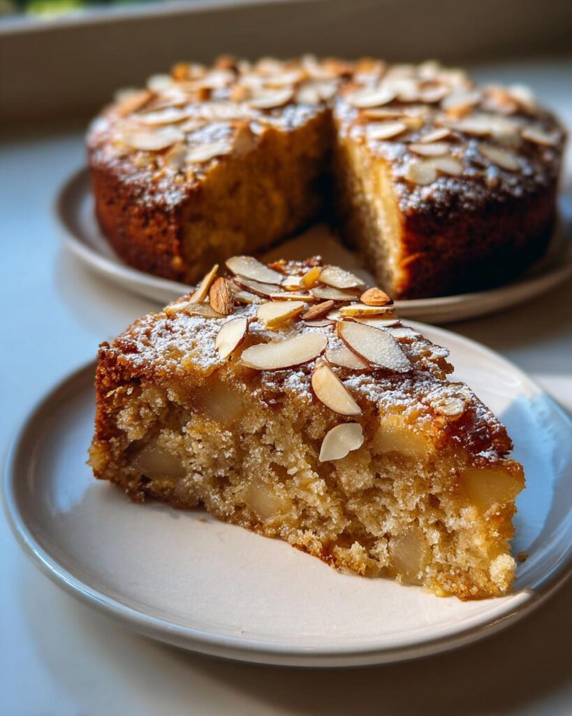 healthy oatmeal apple cake