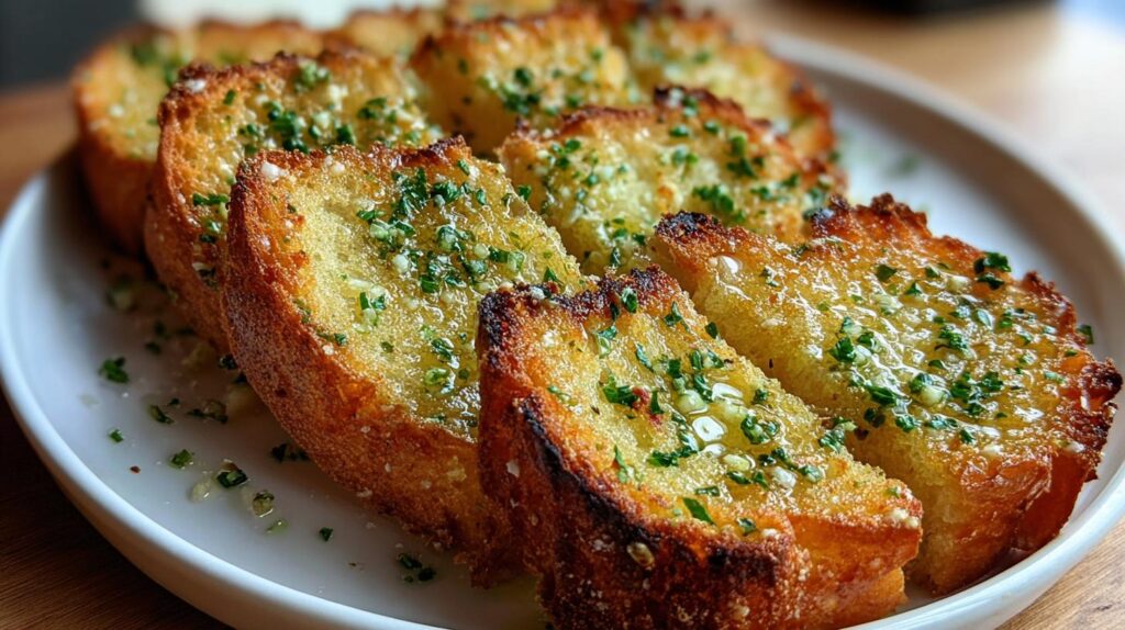 homemade garlic bread