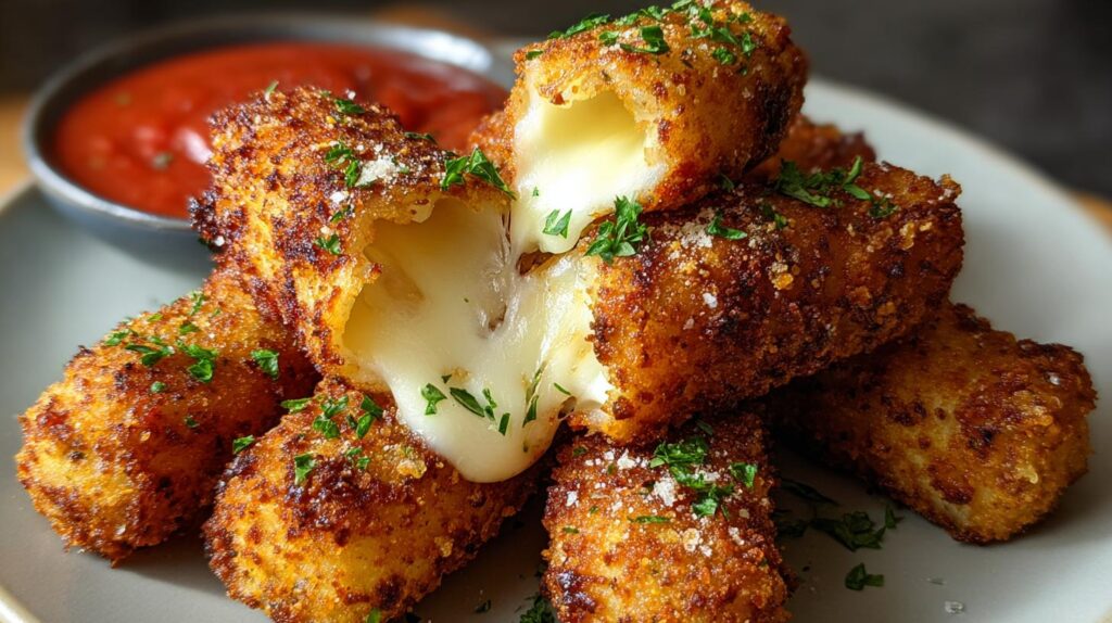 keto mozzarella sticks