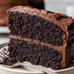 moist chocolate layer cake