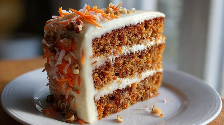no sugar no flour carrot cake