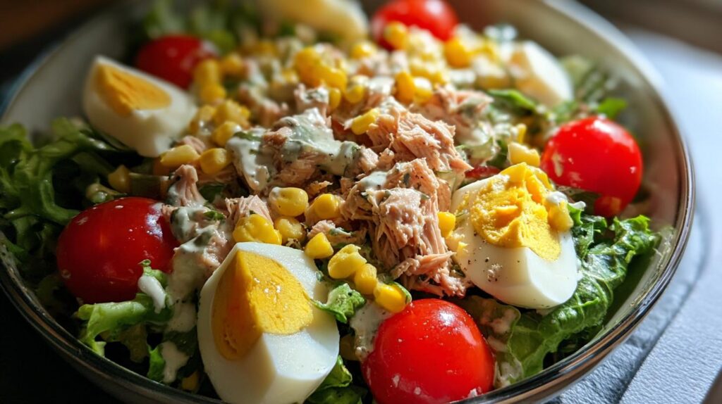 tuna egg salad recipe