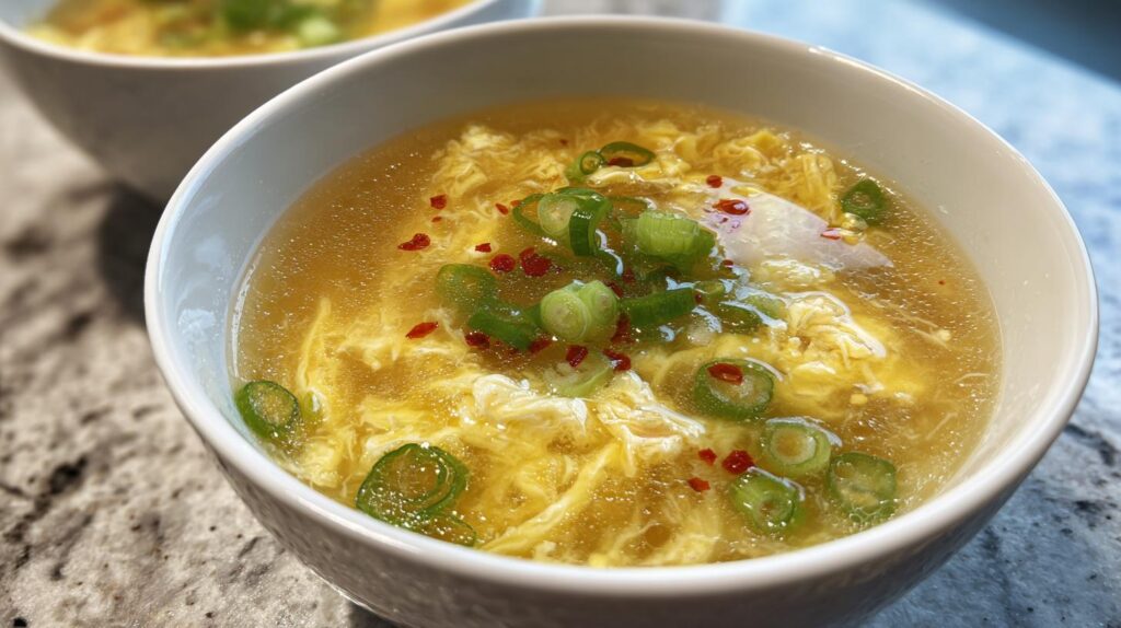 zero carb egg drop soup