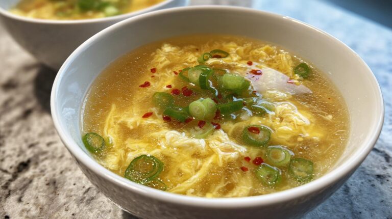 zero carb egg drop soup