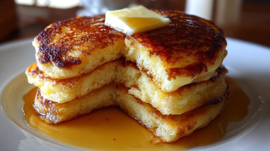Flourless Cottage Cheese Pancakes