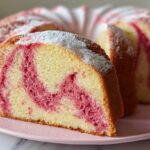 Strawberry Milkshake Pound Cake