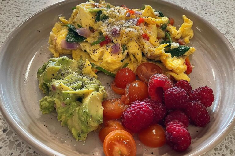 Veggie Egg Scramble
