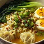 dumpling ramen soup