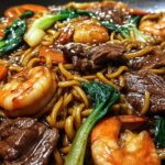 Beef and Shrimp Lo Mein