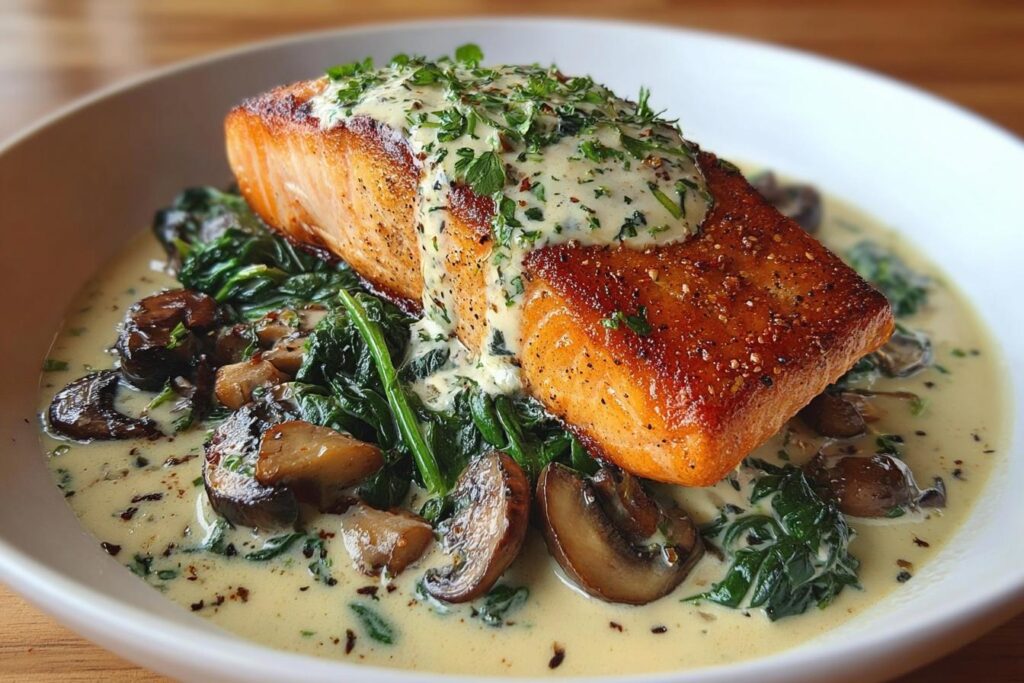 Creamy Garlic Butter Salmon