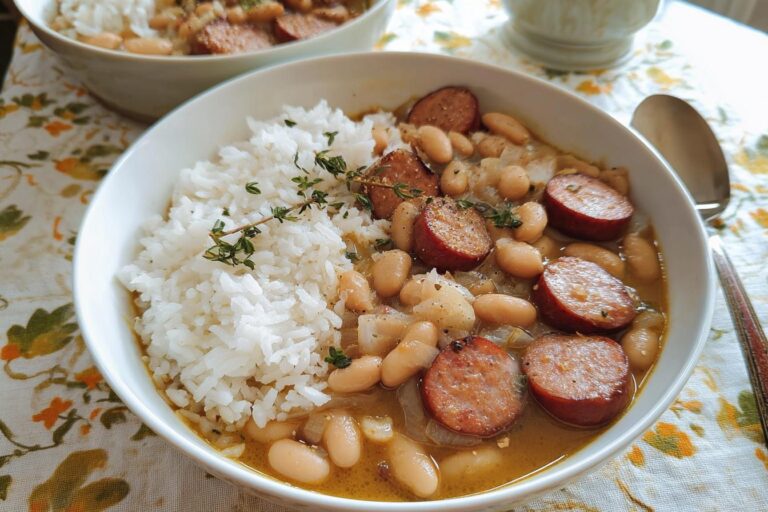 White Beans and Rice