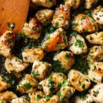 garlic butter chicken bites